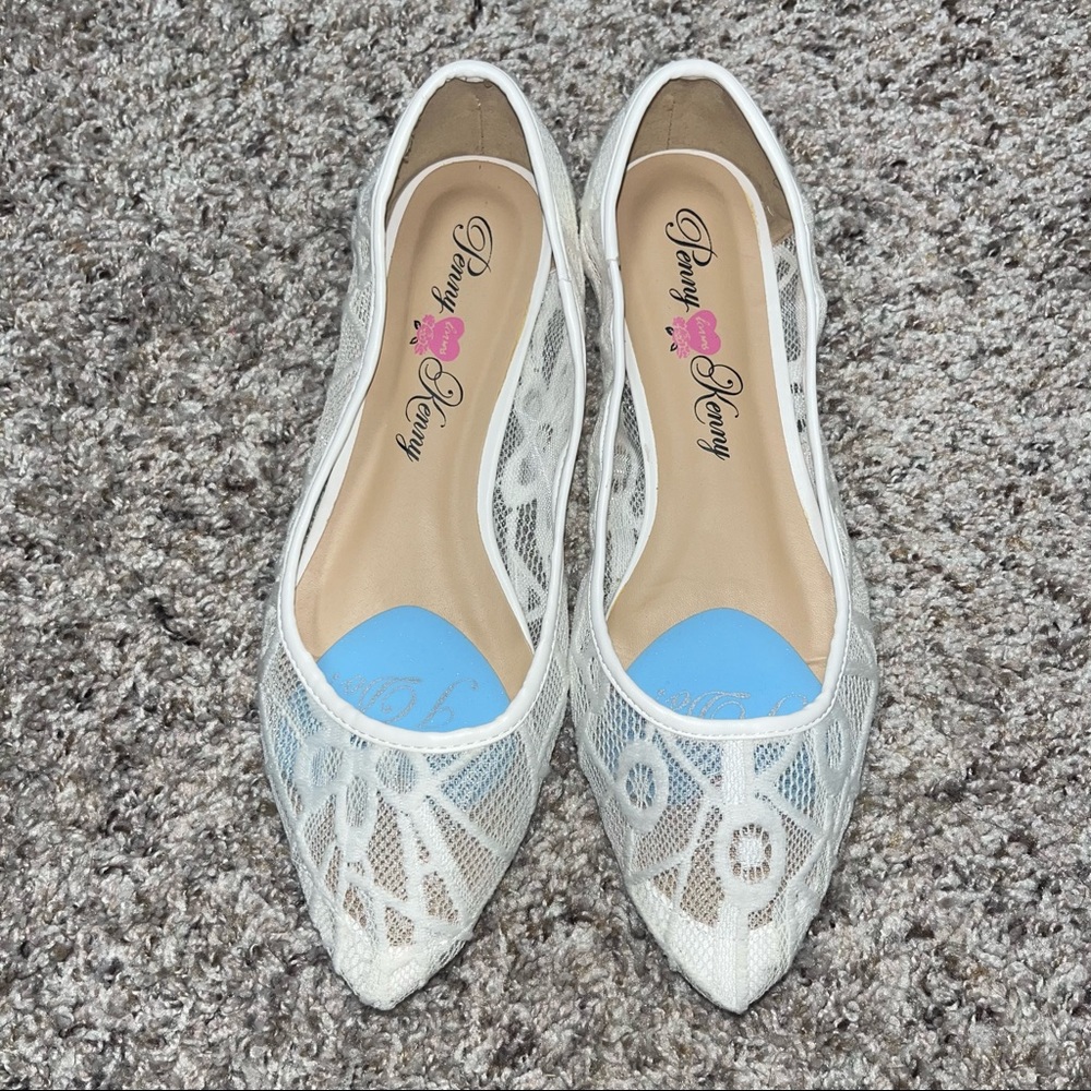 Penny Loves Kenny Lace Flats